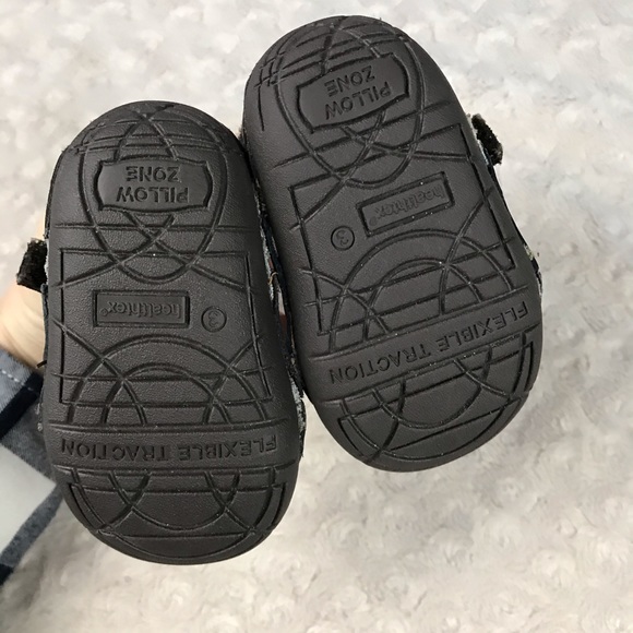 Healthtex Baby Boy Shoes Size 3 Orange Brown Camo - Picture 5 of 6